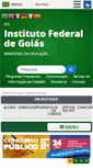 Mobile Screenshot of cefetgo.br